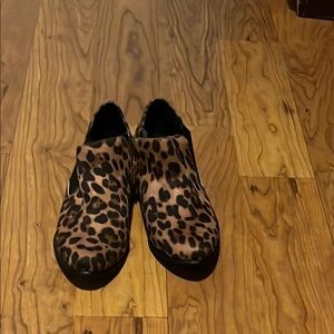 Leopard Print Ankle Boots